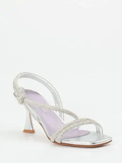 – Abendsandale aus Metallicleder*Konstantin Starke Clearance