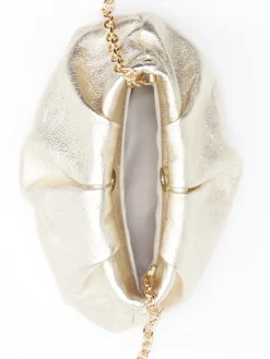 Damen Konstantin Starke – Abendtasche aus Metallicleder