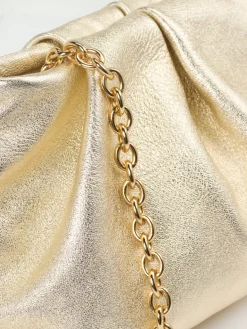 Damen Konstantin Starke – Abendtasche aus Metallicleder