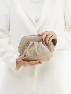 Damen Konstantin Starke – Abendtasche aus Leder farben