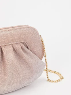 – Abendtasche aus Leder in Roségold*Konstantin Starke Hot