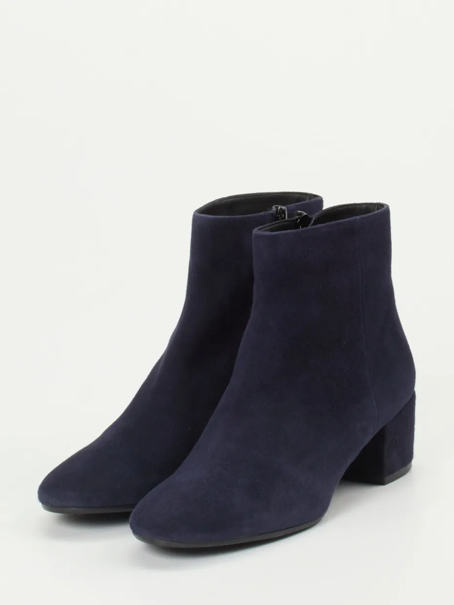 – Ankle Boots aus Veloursleder Dunkel*Konstantin Starke Discount