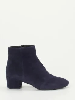 – Ankle Boots aus Veloursleder Dunkel*Konstantin Starke Discount