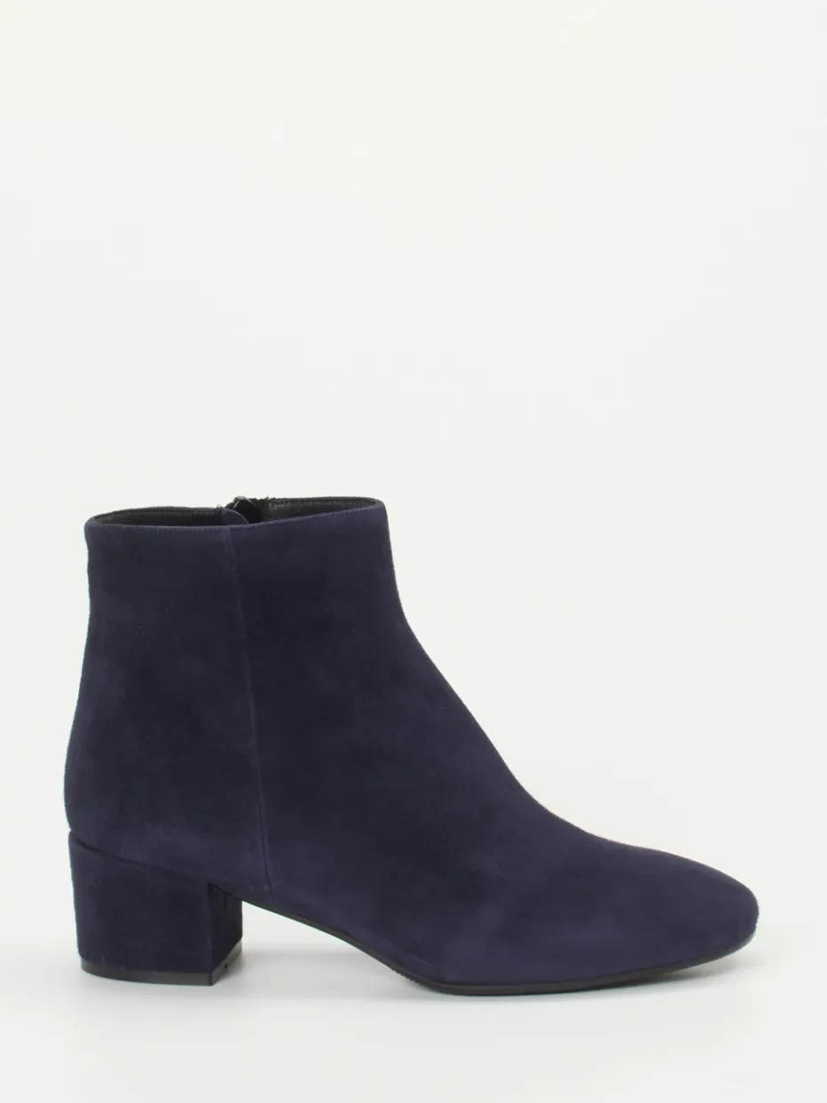 – Ankle Boots aus Veloursleder Dunkel*Konstantin Starke Discount