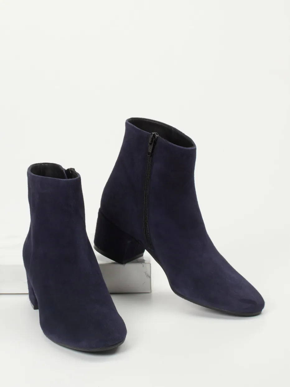 – Ankle Boots aus Veloursleder Dunkel*Konstantin Starke Discount