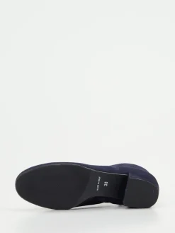 – Ankle Boots aus Veloursleder Dunkel*Konstantin Starke Discount