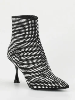 Damen Konstantin Starke – Ankle Boots aus Metallic mit Strass