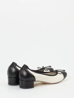 Damen Konstantin Starke – Ballerina-Pumps aus Lammleder Offwhite