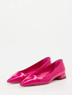 Damen Konstantin Starke – Ballerinas aus Lackleder fuchsia