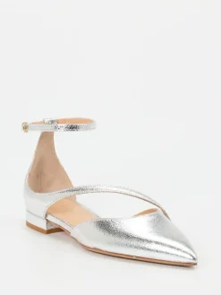 Damen Konstantin Starke – Ballerinas aus Metallicleder