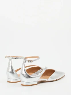 Damen Konstantin Starke – Ballerinas aus Metallicleder