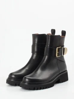 Damen Konstantin Starke – Biker Boots aus Kalbleder