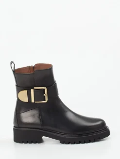 Damen Konstantin Starke – Biker Boots aus Kalbleder