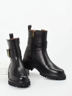 Damen Konstantin Starke – Biker Boots aus Kalbleder