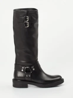 Damen Konstantin Starke – Biker Boots aus Kalbleder