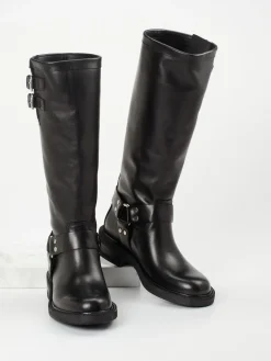 Damen Konstantin Starke – Biker Boots aus Kalbleder