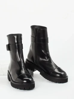 – Biker Boots aus Lammleder*Konstantin Starke New