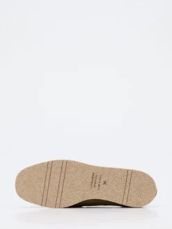 Damen Konstantin Starke – Bootsschuh aus Veloursleder oliv