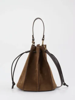Damen Konstantin Starke – Bucket Bag aus Veloursleder