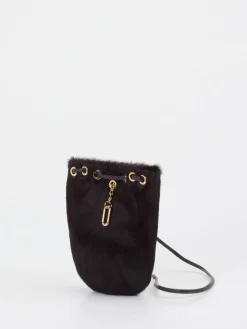 – Bucket Bag aus Leder in*Konstantin Starke New