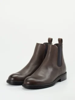 Herren Konstantin Starke – Chelsea Boots aus Kalbleder dunkelbraun