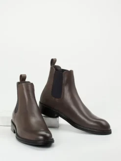 Herren Konstantin Starke – Chelsea Boots aus Kalbleder dunkelbraun