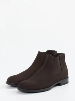 – Chelsea Boots aus Veloursleder Dunkel*Konstantin Starke Outlet