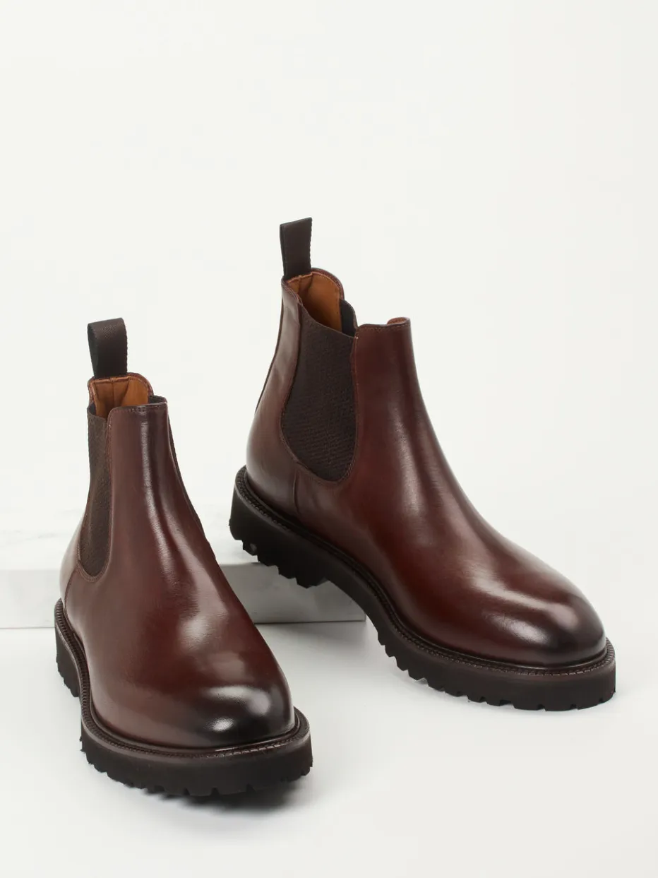– Chelsea Boots aus Kalbleder Dunkel*Konstantin Starke New