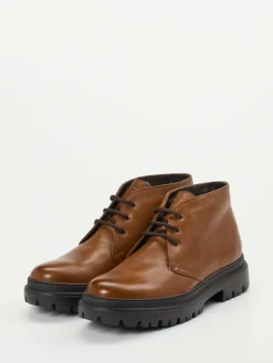 Herren Konstantin Starke – Chukka Boots aus Fettleder cognac