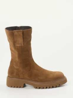 – Chunky Boots aus Veloursleder*Konstantin Starke New