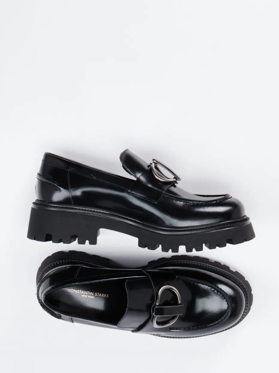 Damen Konstantin Starke – Chunky-Loafer aus Hochglanzleder