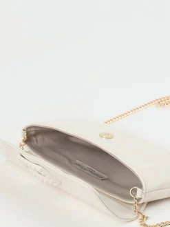 – Clutch aus Lackleder Elfenbein*Konstantin Starke Clearance