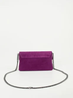 – Clutch aus Veloursleder Violett*Konstantin Starke Discount