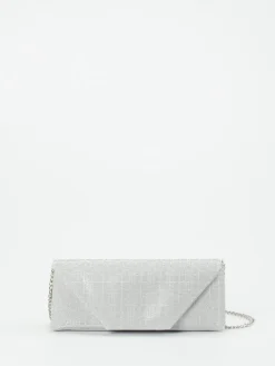 Damen Konstantin Starke – Clutch aus Metallic-Textil