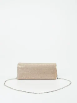 Damen Konstantin Starke – Clutch aus Textil in Champagner