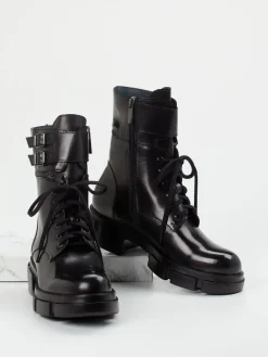 Damen Konstantin Starke – Combat Boots aus Kalbleder