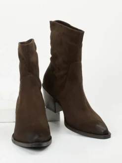 – Cowboy-Stiefelette aus Veloursleder*Konstantin Starke