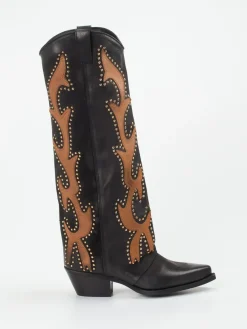 – Cowboy Boots aus Nubukleder*Konstantin Starke Hot