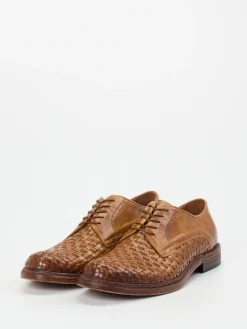 Herren Konstantin Starke – Derby aus Flechtleder cognac