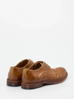 Herren Konstantin Starke – Derby aus Flechtleder cognac