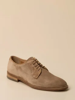 Herren Konstantin Starke – Derby-Schnürschuhe aus Veloursleder