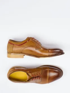 Herren Konstantin Starke – Derby-Schnürschuh aus Kalbleder cognac