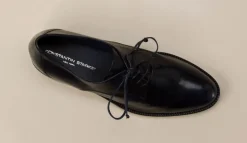 – Derby-Schuhe aus Lammleder Dunkel*Konstantin Starke