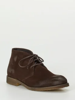 – Desert Boots aus Veloursleder Dunkel*Konstantin Starke Online