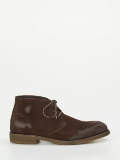 – Desert Boots aus Veloursleder Dunkel*Konstantin Starke Online