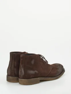 – Desert Boots aus Veloursleder Dunkel*Konstantin Starke Online