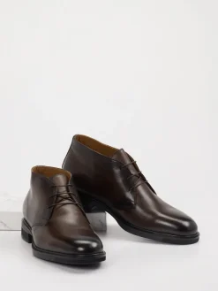 – Desert Boots aus Kalbleder Dunkel*Konstantin Starke Online