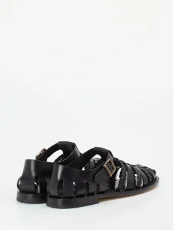 – Fischersandalen aus Kalbleder*Konstantin Starke Online