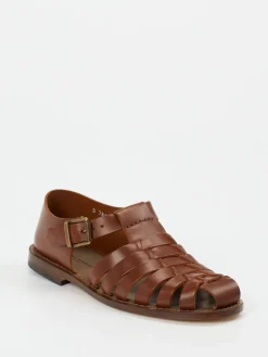 Herren Konstantin Starke – Fischersandalen aus Kalbleder