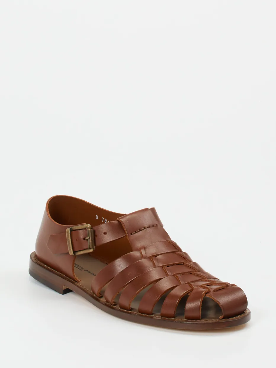 Herren Konstantin Starke – Fischersandalen aus Kalbleder